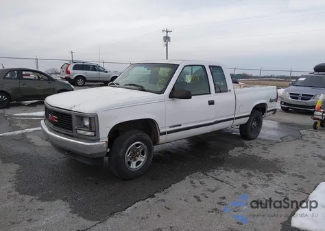 1997 GMC Sierra 1500 Sl Wideside из США, поврежденный, VIN 1GTEK19WXVE538664